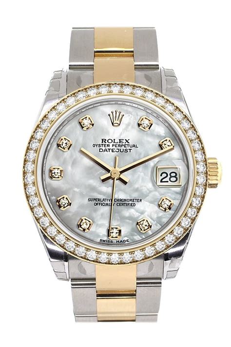 womens rolex datejust lady 31|Rolex 31mm Datejust diamond bezel.